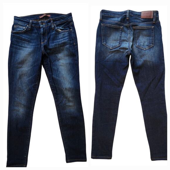Joe's Jeans The Honey Curvy Skinny Dark Wash Low to mid rose, size 28 - Picture 1 of 11